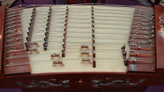 402扬琴配件扬琴滚珠铜杆弦钉乐海三角滑车粤华三角珠子毡垫铜棍