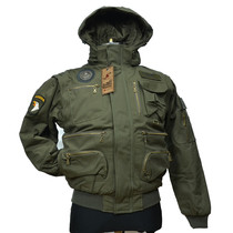 Outdoor Beijing God of war mens two-wear cotton waistcoat jacket Special forces multi-functional warm field cotton clothing