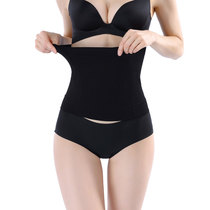 Fat mm seamless body shaping body waist waist belly belt four seasons anti-roll breathable plastic waist seal slimming girdle female