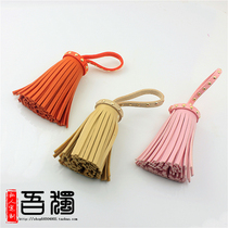 Leather Ears DIY bag hanging ornament pendant flow Su handmade material