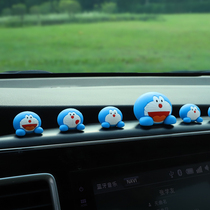 Doraemon car center console ornaments cartoon cute car instrument panel Doraemon interior supplies