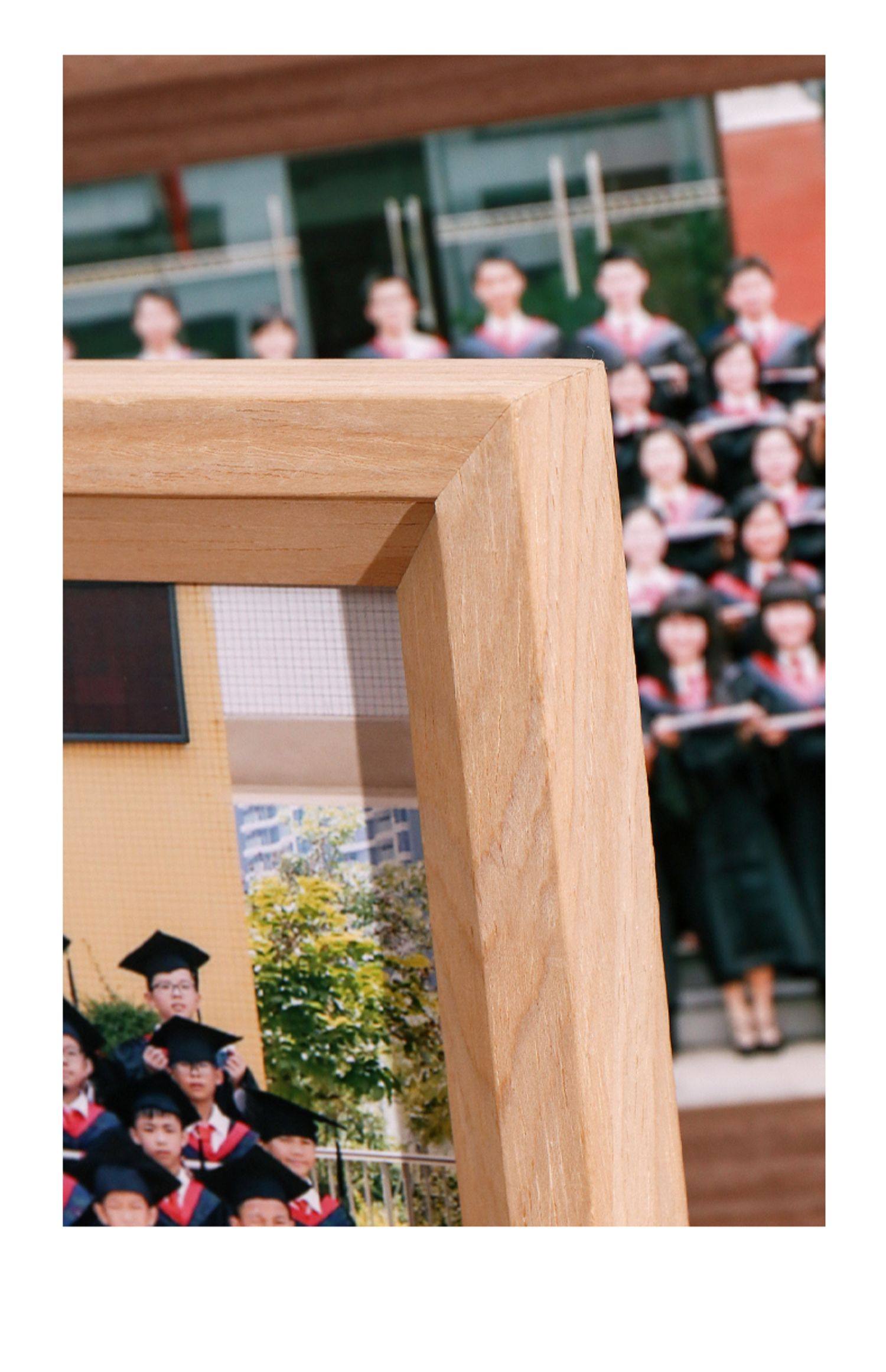 毕业照相框集体大合照合影纪念摆台洗照片打印细长装裱毕业季挂墙