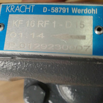 Advantage supply German KRACHT gear pump KF16RF1-D15