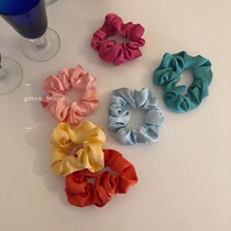 * green house * French ins pearlescent satin texture Hairband coliform hair cord