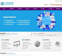 asp net) Network technology company CMS system source code) Website studio portal)flat UI