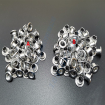 Processing Archive Bag U Eye Buttoned Chicken Eye Buckle Wax Thread Round Scribe Paper Hand Dossier Dossier Bag UEye Button leather air Eye rivet