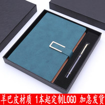 Business notebook custom book student gift hand book set Teachers Day gift a5 notepad hand account book