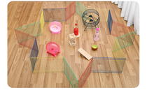 Hamster cage live goods supplies wind fence mini hedgehog small pet golden silk Xi Shi Xishi bear guinea pig toy out