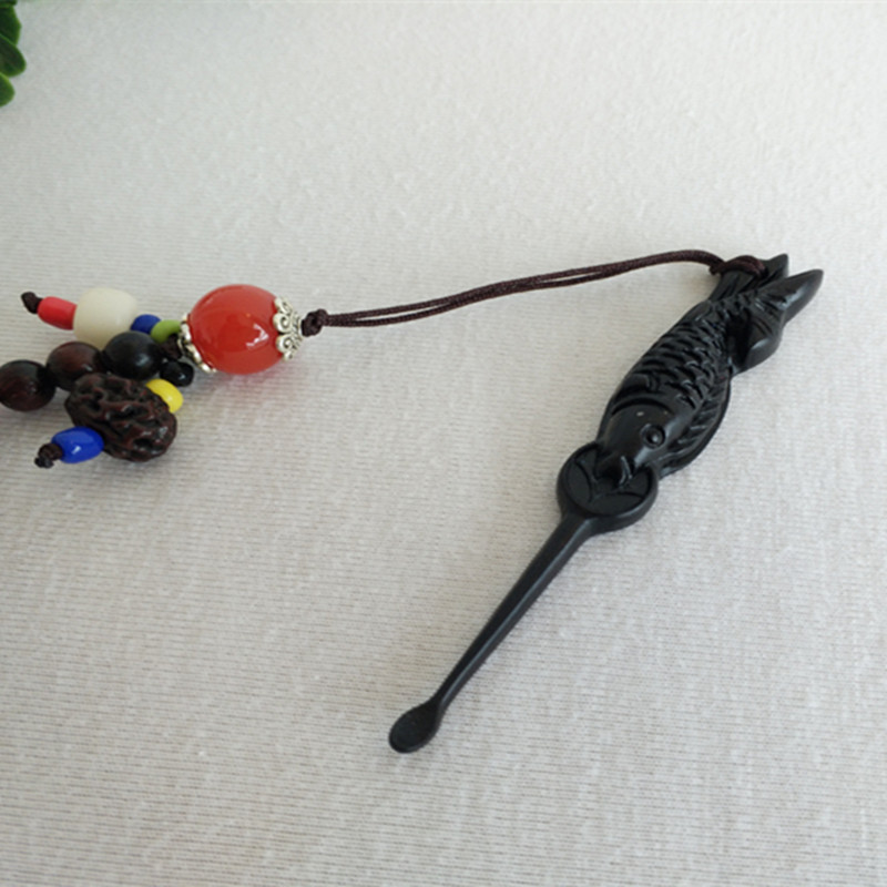 檀木 樟木成人精致手工掏耳勺纯木质 安全不伤耳朵圆头儿童耳耙子_7折