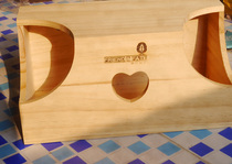 Small wheat Magic King Yellow Mountain Snow ground squirrels Cat Earth Dialer two entrances resistant to wood nest Pure Natural Cedar Pine Wood