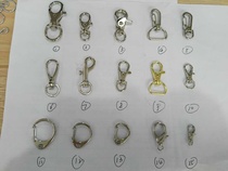 Bag accessories dog buckle hook buckle metal hook buckle leather bag hardware buckle buckle leather bag buckle chain buckle alloy buckle