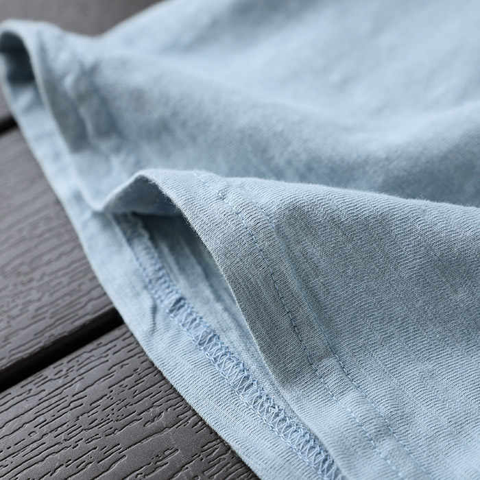 女童纯棉三分袖t恤 宽松娃娃衫 可爱百搭 儿童夏装童装