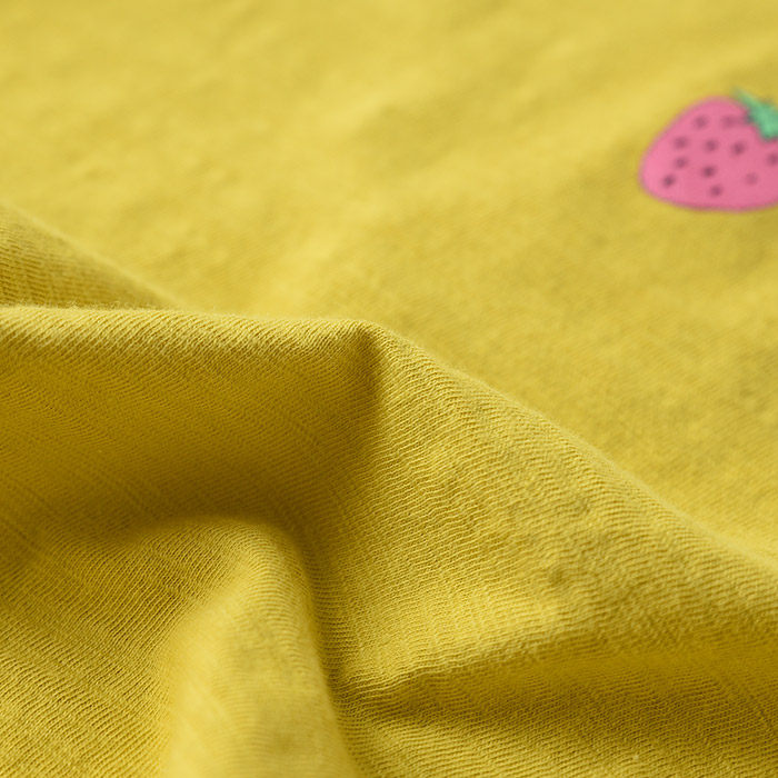 女童纯棉三分袖t恤 宽松娃娃衫 可爱百搭 儿童夏装童装