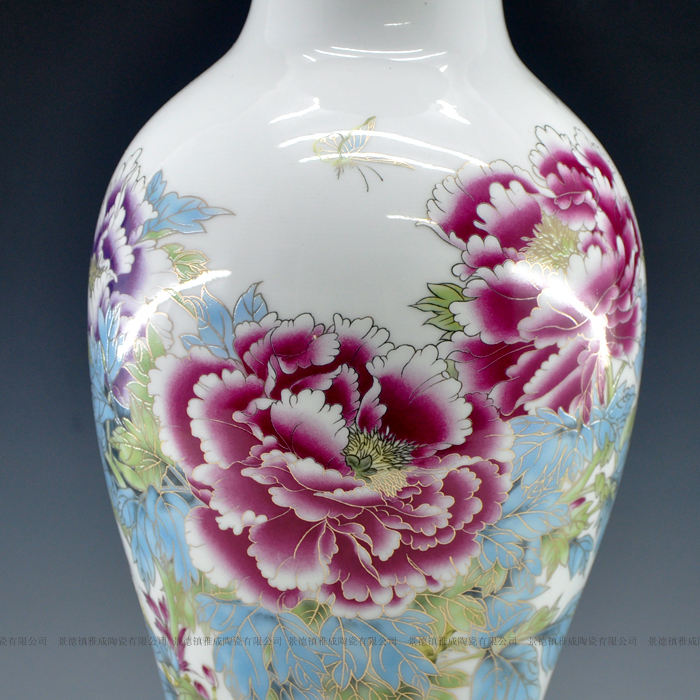 Jingdezhen ceramics European fashionable sitting room furnishing articles contracted and I crafts table vase decoration decoration