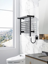 Efenda smart electric heat drying towel rack bath towel rack hanging rod offline Entity Extinction Black white NZ Series