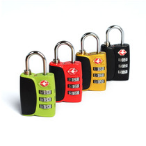 Travel abroad with red dot anti-theft function TSA Customs lock password lock bag padlock lock