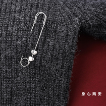 Love safety anti-clasp pregnant woman pin baby shock pregnant pregnancy safety brooch original design fine needle lock buckle