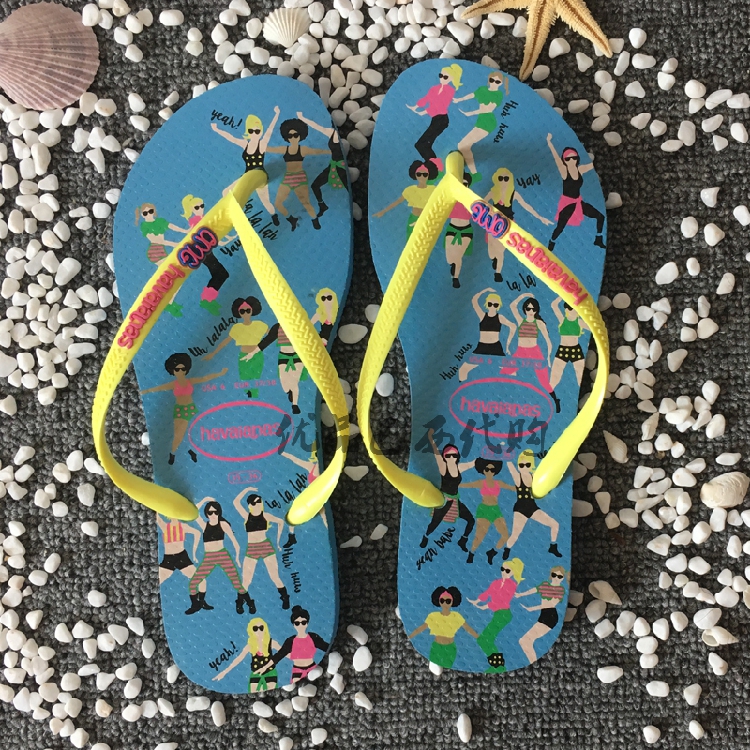 去lv專櫃刻字要帶什麼 2020巴西哈瓦那人字拖havaianas SLIM COOL細帶腰身炫酷 專櫃正品 lv專櫃