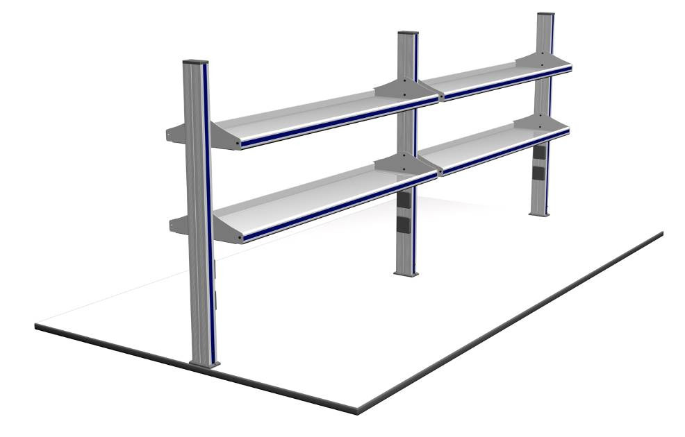 实验室试剂架 钢玻试剂架 铝玻试剂架 药品架 边台 中央台试剂架