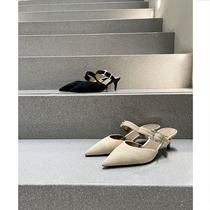 AnnaLemon dazzling C selection reflects womens exquisite sense H crystal buckle Mueller shoes