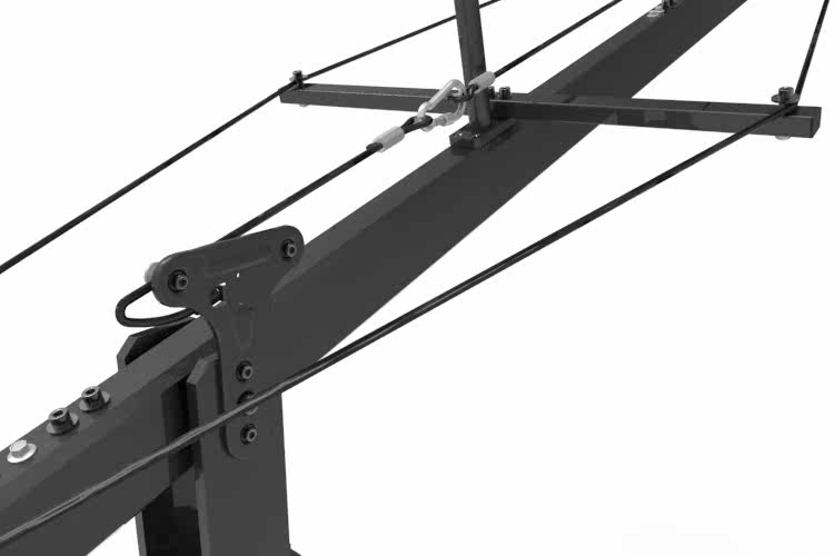 黑蚂蚁摄像酒吧专用吊臂摇臂 万向电动云台夜场歌厅舞台356米