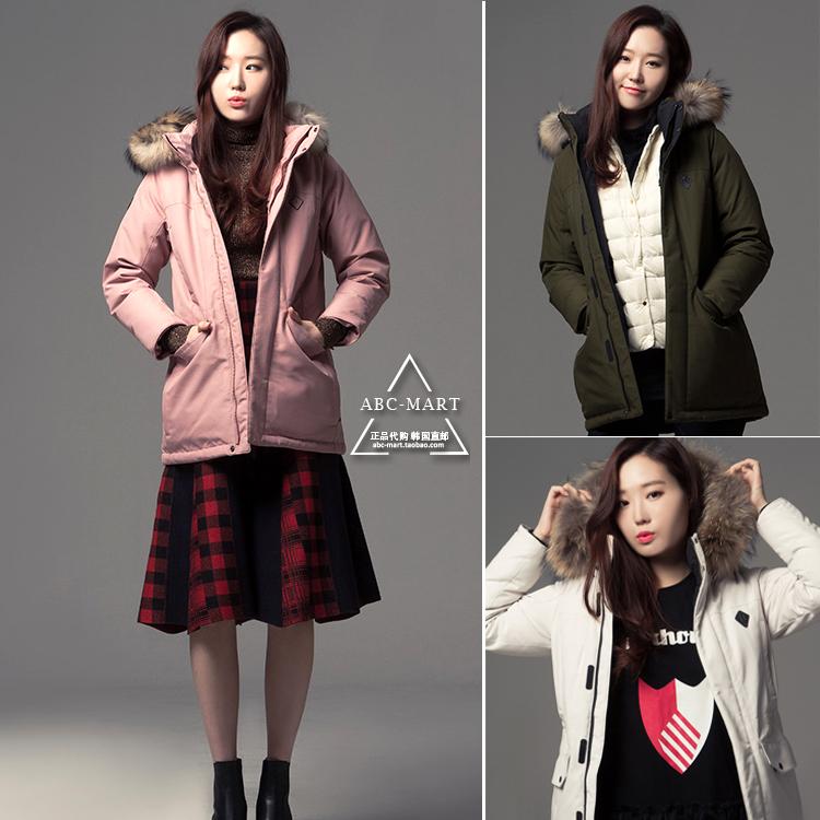 kolon/可隆韩国代购17秋女经典百搭防水保温户外羽绒服jkjdw17660_7折