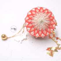 Hand Bow Ball DIY Material Bag Pray Blessing Safety Car Hang Day Ensemble and Wind Advanced Custom Companion Hand Gift Guilian