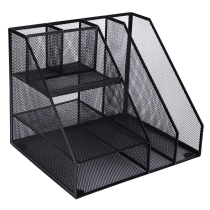 Deli 79075 metal mesh combination file frame creative fashion office supplies folder storage frame