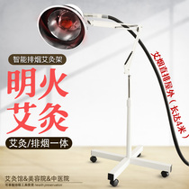 Intelligent Moxibustion Smoke Exhaust Machine Home Mobile Suspended Moxibustion Rack Health Care Hall Full Body Moxibustion Smoking Theorizer Integrated Bracket