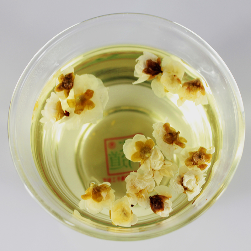 白梅花茶 绿萼梅 花草茶2017年新货 白梅花 绿梅花45克/罐装