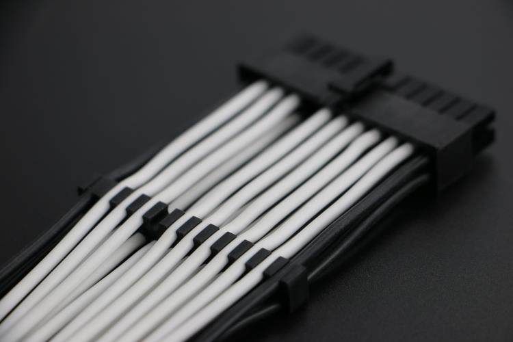 不包网硅胶线专用亚克力理线梳 模组线理线器 电源线理线夹排线夹_双