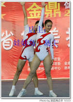 Dance supplies public aerobics clothing bodybuilding gymnastics uniform gymnastics clothing competitive aerobics clothing 007