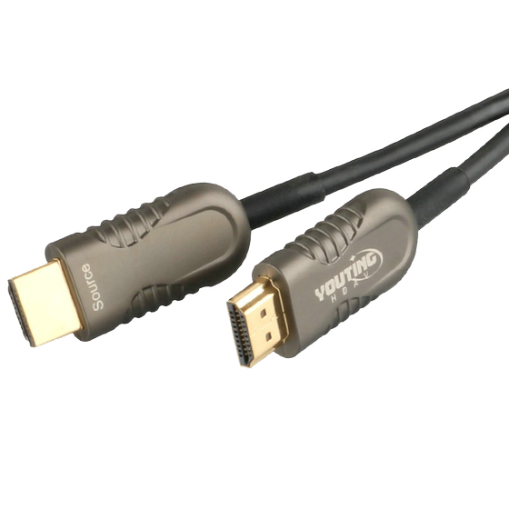 UTING HDMI2.0 비디오 케이블 섬유 케이블 4K60Hz 100 미터 입력 및 출력이있는 등가 거리 엔지니어링 등급 UTING HDMI2.0 비디오 케이블 섬유 케이블 4K60Hz 100 미터 입력 및 출력이있는 등가 거리 엔지니어링 등급