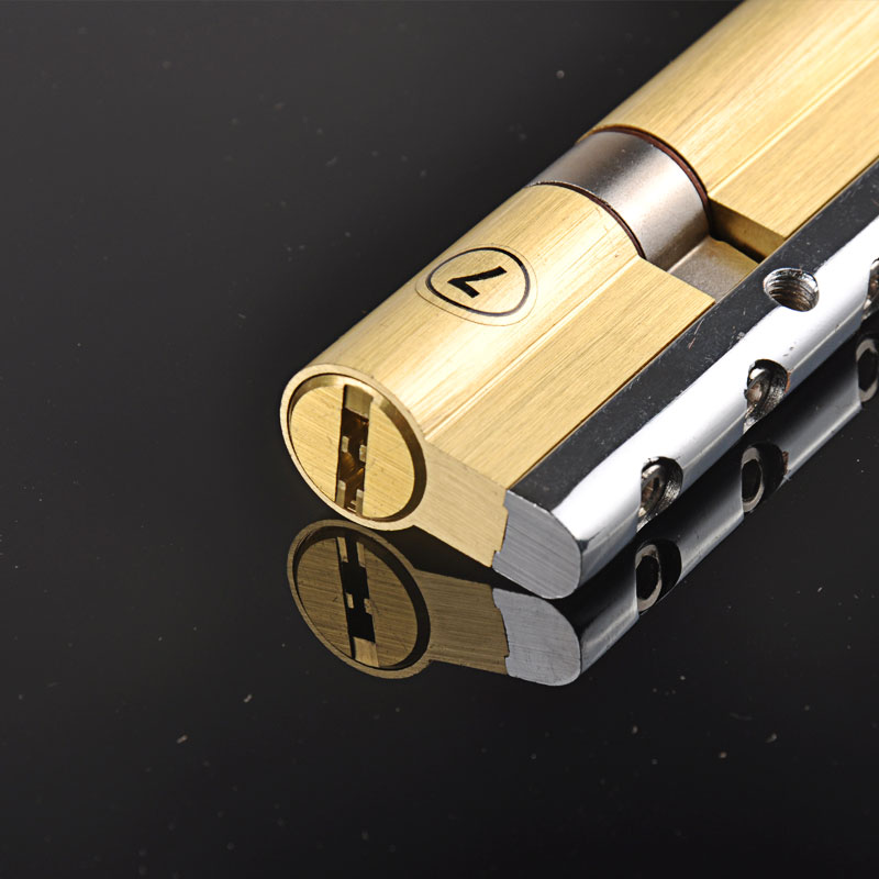 gute固特c级锁芯防锡纸防盗门锁铜c级锁芯