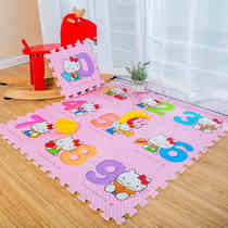 Mingde cartoon anime foam ground pad kitty baby stitching pad with pattern Doraemon 30x30
