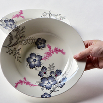 Miao HOME Bone china deep soup plate Nordic ceramic plate Designer plate Pasta plate Salad plate Soup plate