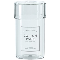 Wonderful HOME Transparent Glass Cosmetics Containing Box Anti Dust Tank Skincare With Cover Non Acrylic Tabletop Comb Makeup