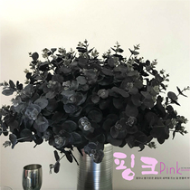 Another black leaf leaf beam of fake flower silk personality of the unique wind of the Eugali abstract art