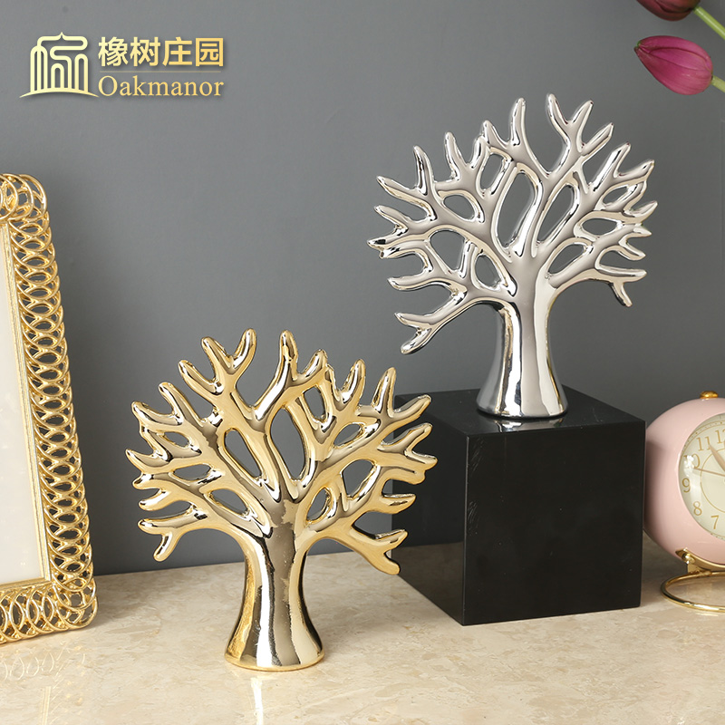 Creative rich tree furnishing articles lucky room sitting room decorate a desktop ceramic decoration home decoration and crafts