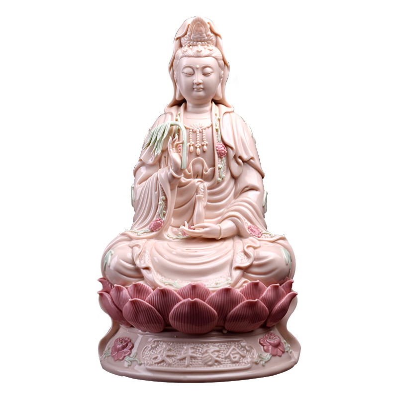 Yutang dai pottery and porcelain of the south China sea guanyin bodhisattva Buddha sitting room home to worship the Buddha that occupy the home furnishing articles/avalokitesvara