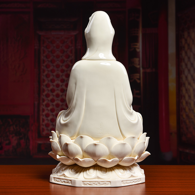 Bao yutang dai dehua ceramic antique ivory phase avalokitesvara worship that occupy the home furnishing articles/graciousness the goddess of mercy corps