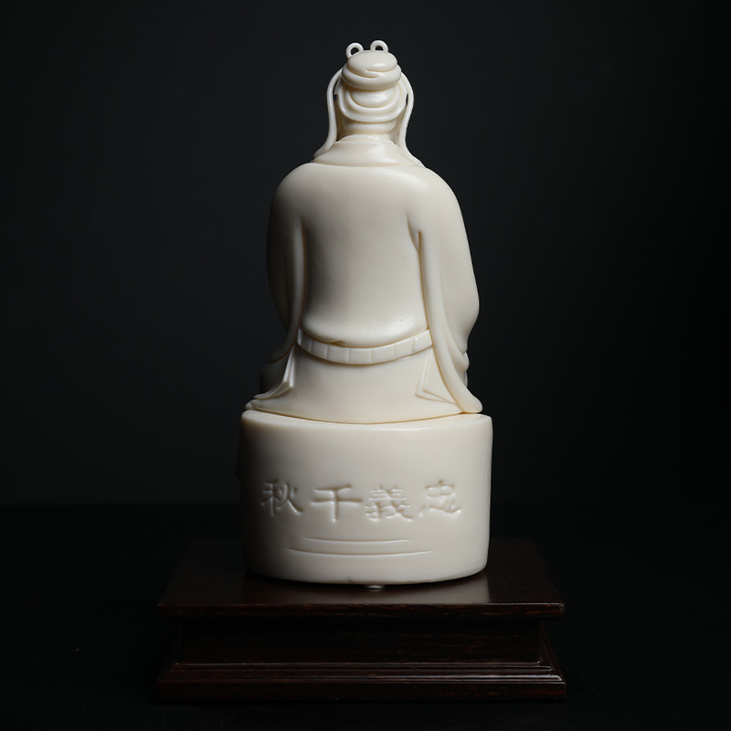 Yutang dai dehua white porcelain master Lin Jiansheng art collection wu mammon pr Sir Zhong D03-190