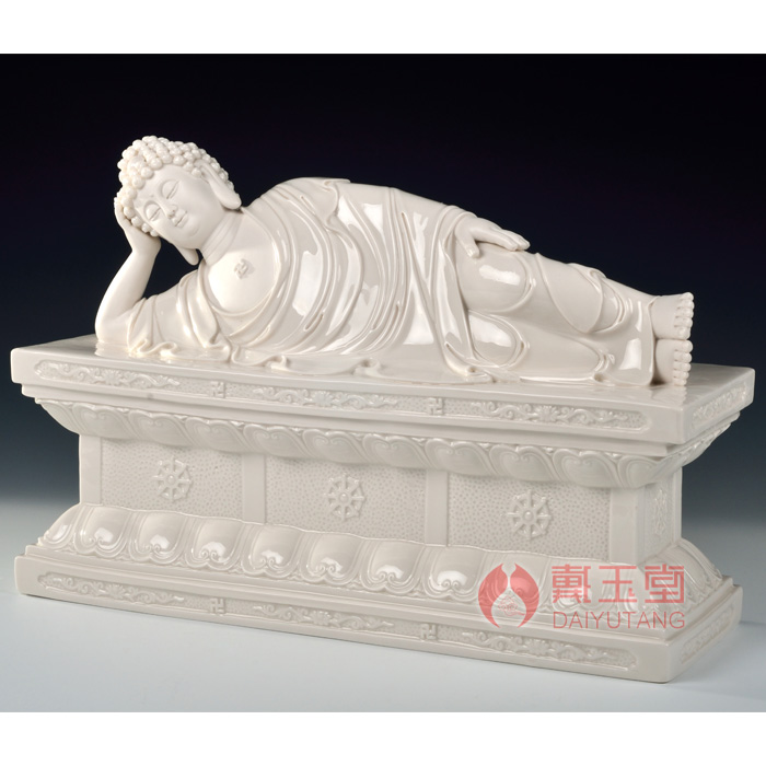 Dehua ceramic handicraft production is pulled from the shelves 】 【 Buddha furnishing articles/sleeping Buddha