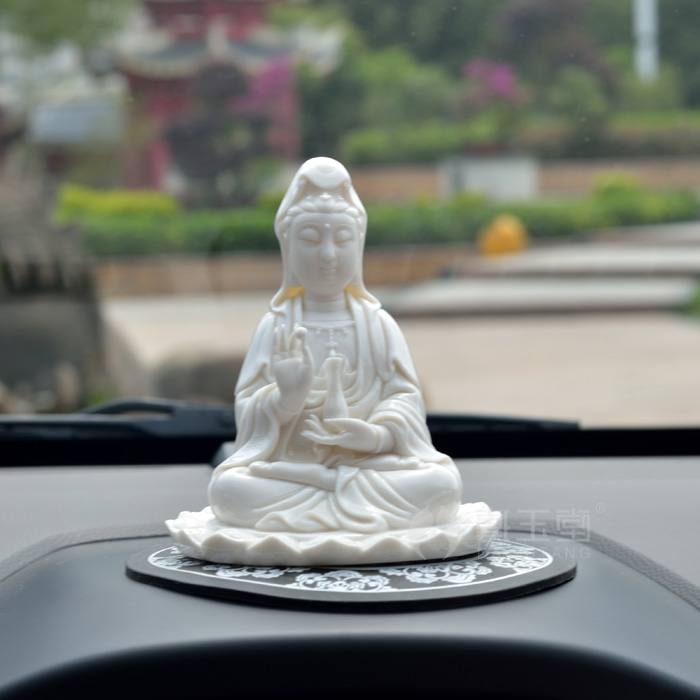 Yutang dai ceramic small guanyin Buddha with Buddha avalokiteshvara furnishing articles furnishing articles dehua white porcelain porcelain