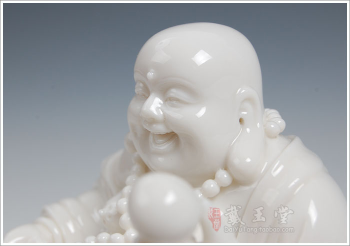 Yutang dai household ceramics consecrate figure of Buddha that occupy the home furnishing articles dehua white porcelain pu tai - maitreya pot - bellied laughing Buddha