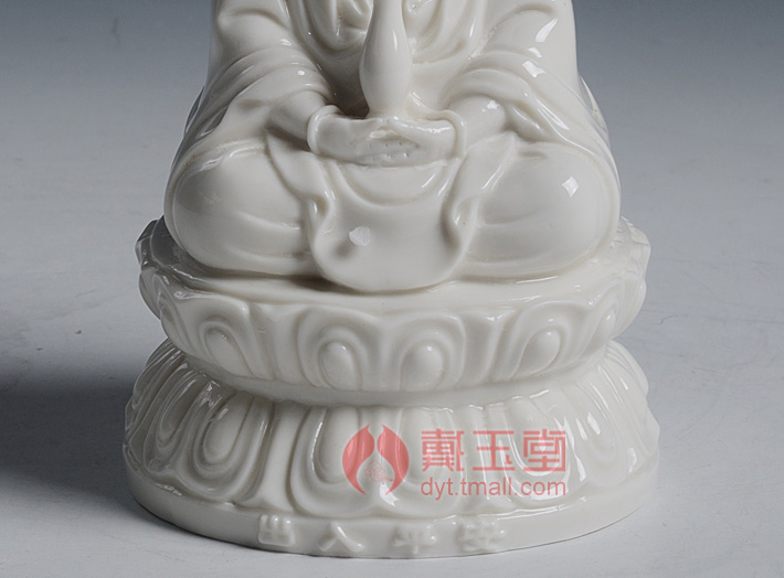 Yutang dai dehua white porcelain ceramic home furnishing articles of Buddha avalokiteshvara 7 inches/double - sided guanyin D21-05