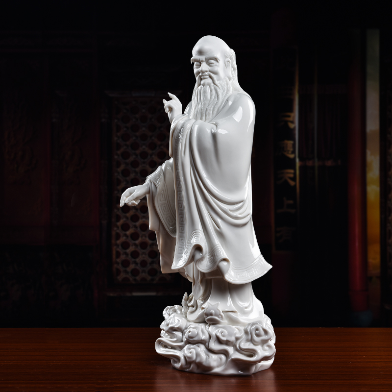 Yutang dai Chen dai Ru ceramic works. Lao wu daoxuan Lao zi tai the qing palace as laozi statute of Buddha Taoism