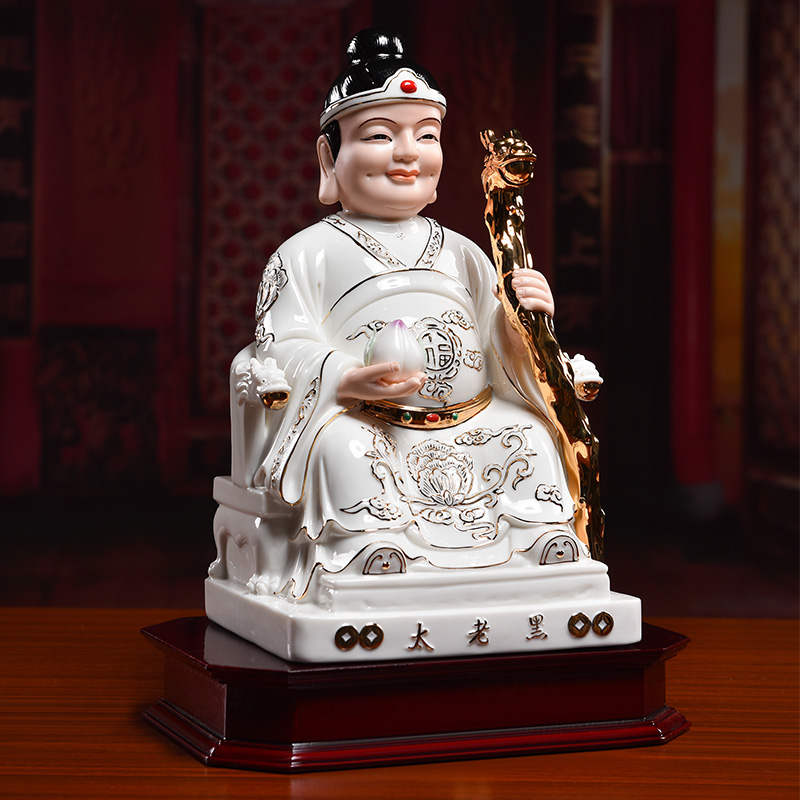 Yutang dai high - grade porcelain ceramic black mother idols to worship our fairy black woman that occupy the home D08-14