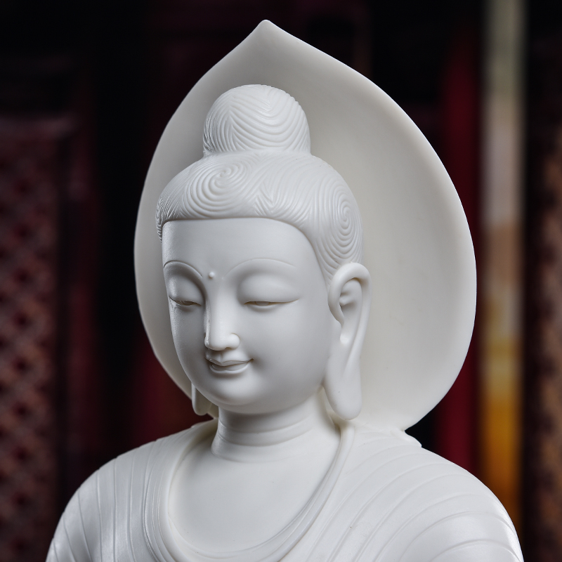 Yutang dai dehua white porcelain the mogao grottoes of dunhuang like smiling Buddha statute honors that occupy the home furnishing articles northern wei dynasty to zen Buddhism