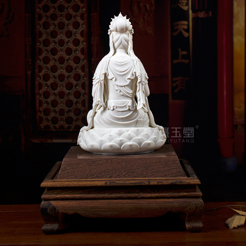 Yutang dai avalokitesvara home furnishing articles furnishing articles dehua porcelain its handicraft ceramics/south China sea guanyin